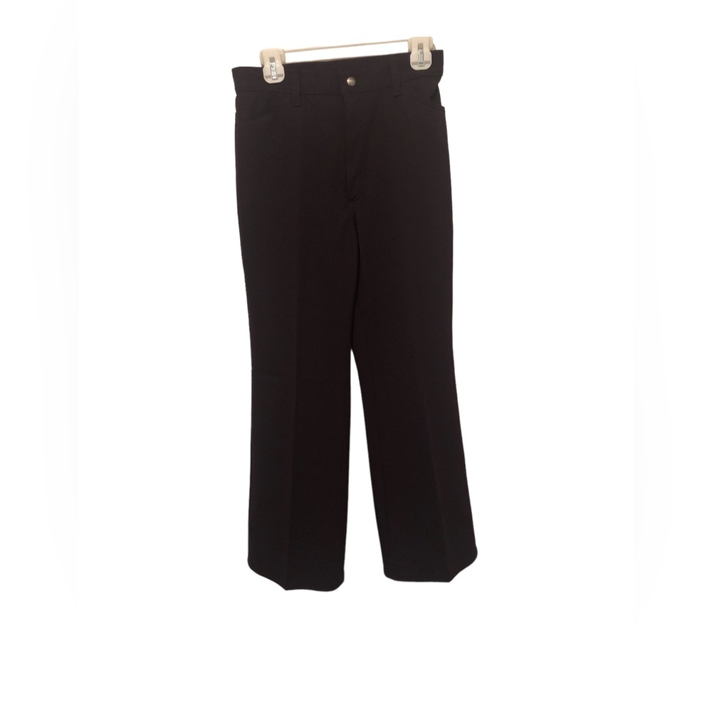 Vintage Levi L’s for me Flare trouser pant in dark purple almost brown Women’s